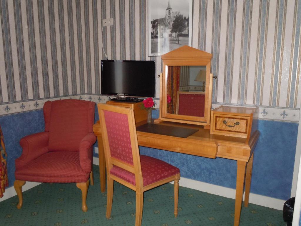 La Croix Blanche Hotel Montrichard Bilik gambar