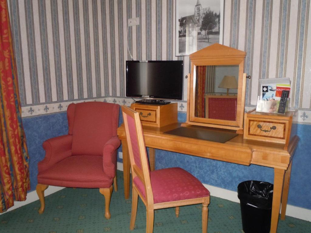 La Croix Blanche Hotel Montrichard Bilik gambar